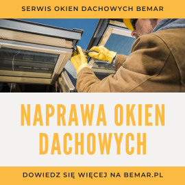 Naprawa okien dachowych